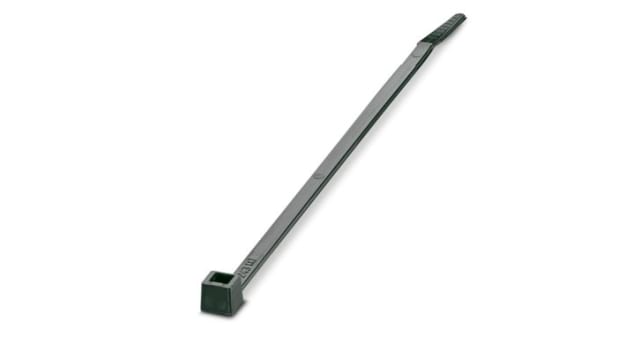 Phoenix Contact Cable Tie, Standard, 140 mm x 3.6 mm, Black Polyamide | 3240745