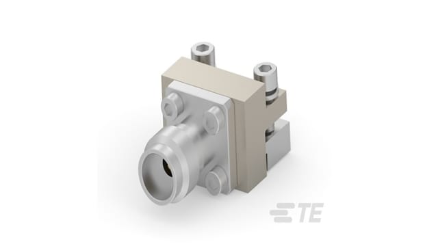Linx 2441 Series Panel Mount Female Coaxial PCB Connector, 50 Ω, Straight Body PCB | 2441872-1