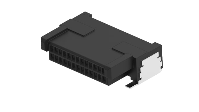ERNI ERNI MicroCon Series Right Angle Surface PCB Header, 26-Contact, 2 Row, 0.8 mm Pitch Surface Mount | 294254-E