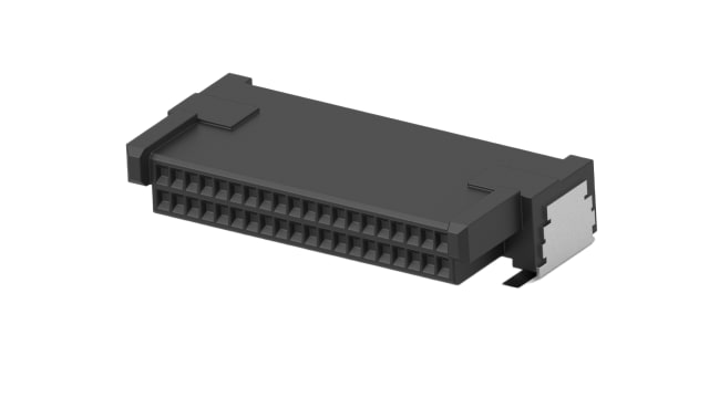ERNI ERNI MicroCon Series Right Angle Surface PCB Header, 40-Contact, 2 Row, 0.8 mm Pitch Surface Mount | 294256-E