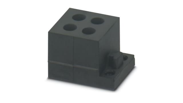 Phoenix Contact Expandable Braided Black Cable Sleeve, 6mm Diameter, 29.5mm Length | 1410152