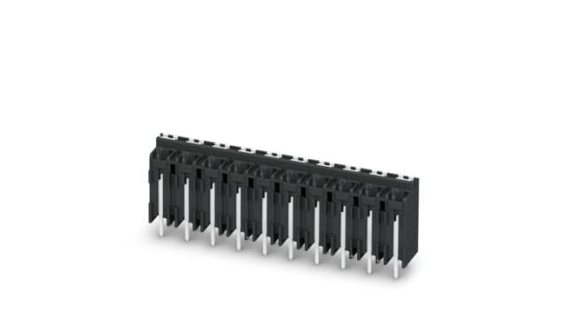 Phoenix Contact PCB Terminal Block, 3-Contact, 5 mm Pitch, Wave Soldering Mount, 1 Row | 1823421