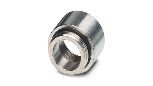 Phoenix Contact Cable Gland Adapter, M25 Exterior Thread, 3/4 NPT Interior Thread, Brass, HC-NPT-3 4-M25 Series | 1686850