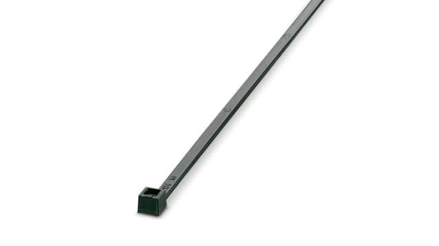 Phoenix Contact Cable Tie, Standard, 200 mm x 3.6 mm, Black Polyamide | 3240749