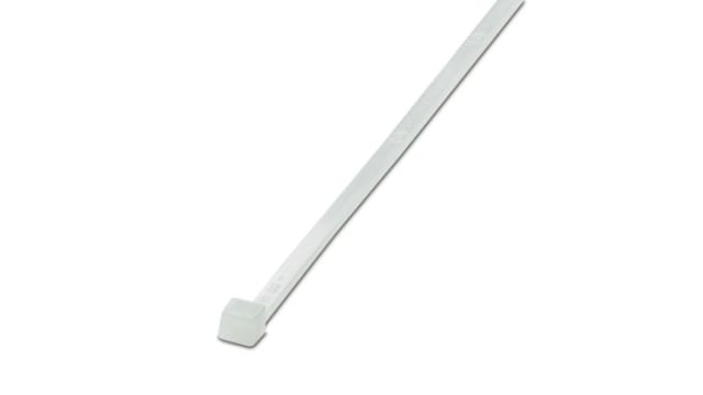 Phoenix Contact Cable Tie, Standard, 200 mm x 4.8 mm, Clear Polyamide | 3240763