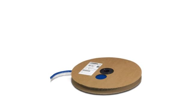 Phoenix Contact Insulated Bootlace Ferrule, 8 mm Pin Length, 2.3 mm Pin Diameter, Blue 14 AWG Wire Size | 3240667