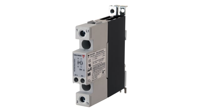 Carlo Gavazzi RGC1 Series Solid State Relay, 37 A Load, DIN Rail or Panel, 660 V ac Load, 32 Vdc Control | RGC1A60D32KGE