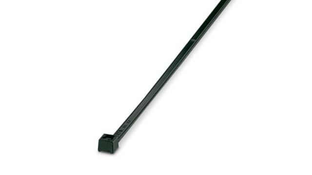 Phoenix Contact Cable Tie, Standard, 290 mm x 3.6 mm, Black Polyamide | 3240753