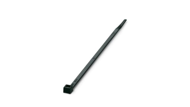 Phoenix Contact Cable Tie, Standard, 140 mm x 3.6 mm, Black Polyamide | 3240832