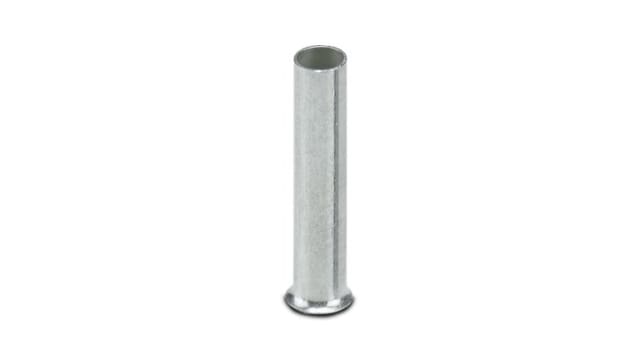 Phoenix Contact Ferrule, 12 mm Pin Length, 2.2 mm Pin Diameter, Silver 14 AWG Wire Size | 3200292