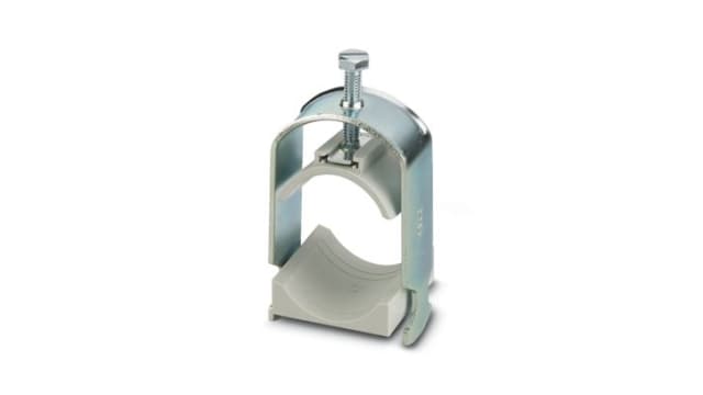 Phoenix Contact Silver Steel cable clamp, 42mm Max. Bundle | 3240259