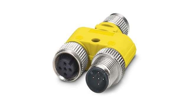 Phoenix Contact Straight Circular Connector Adapter 5 M12 Male 5 M12 Male | 2819189