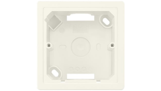 Siemens 5TG2903 Off-White Gloss Thermoplastic Back Box, IP20, Surface Mount, 2 Gangs 84 mm 43 mm | 5TG2902-1
