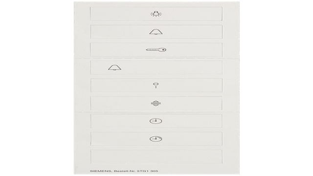 Siemens Rocker Switch Cover for use with Rocker Switch | 5TG1305