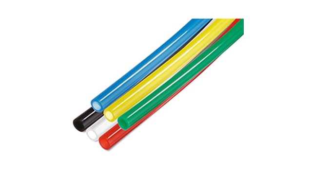 SMC TU Polyurethane, Flexible Tube, 5mm ID, 8mm OD, Orange, 20m | TU0805YR-20-X214