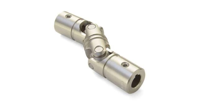 Ruland Universal Joint UDSK24-18MM-18MM-SS, 2, Universal, Bore 18 mm, 166.7 mm Length | UDSK24-18MM-18MM-SS