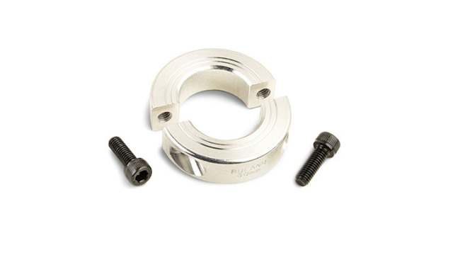 Ruland Shaft Collar, Two Piece, Clamp, OD 98 mm OD, W 19 mm, Aluminium | MSP-70-A