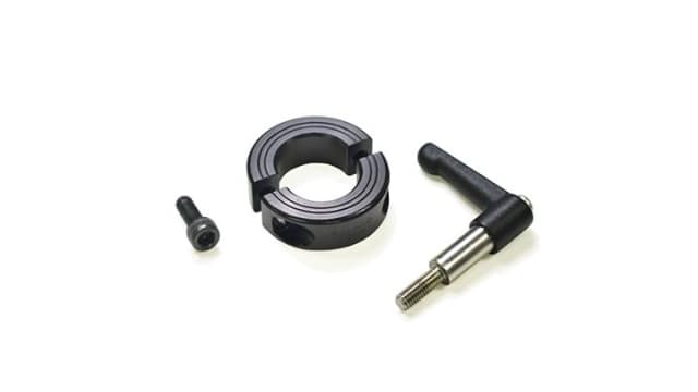 Ruland Shaft Collar, Two Piece, Clamp, OD 98 mm OD, W 19 mm, Steel | LV-MSP-70-F