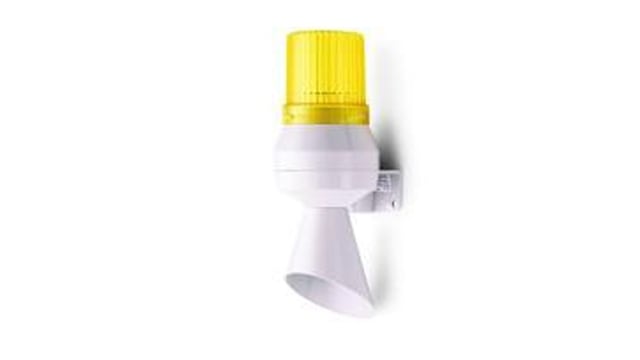AUER Signal K Series Series Yellow Sounder Beacon, 48 V ac, IP43, Any, 92dB at 1 Metre | 710117108