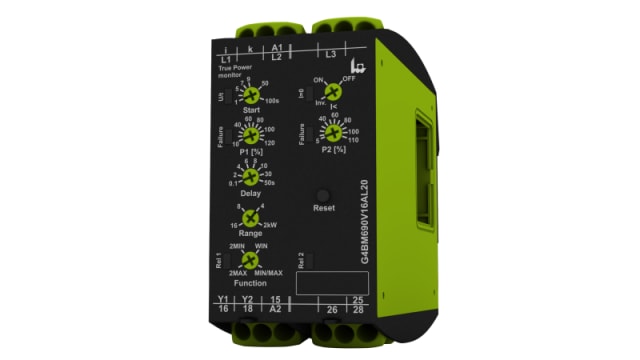 Tele Phase Monitoring Relay, 1, 3 Phase, 24 → 240V ac, DIN Rail | G4BM690V16AL20