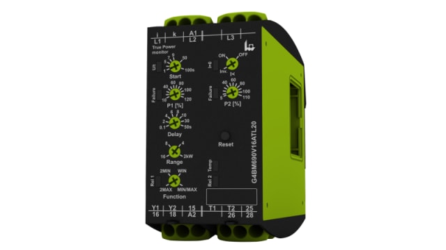 Tele Phase Monitoring Relay, 1, 3 Phase, 24 → 240V ac, DIN Rail | G4BM690V16ATL20