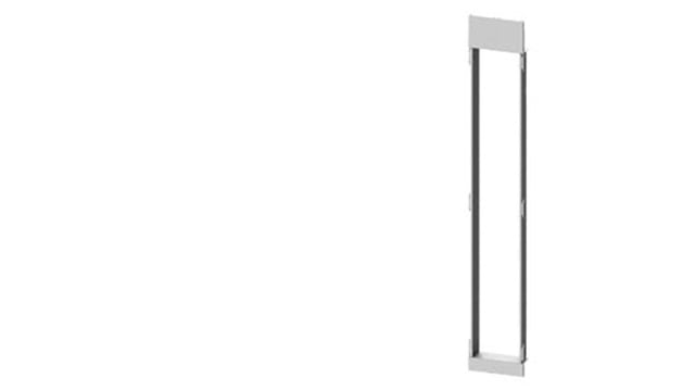Siemens 8PQ3000 Series Sheet Steel Enclosure Frame, 1650 mm H, 350 mm W, 100 mm D For Use With Section Doors | 8PQ3000-2BA85