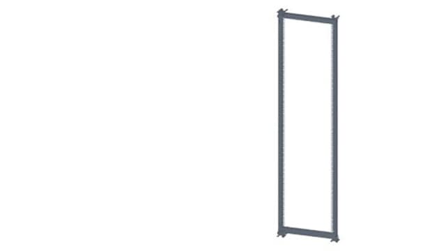 Siemens 8MF1 Series Black RAL 7035 Steel Support Frame, 2200 mm H, 2200 mm L For Use With Installation Of 19 in Units | 8MF1200-2AR02-3