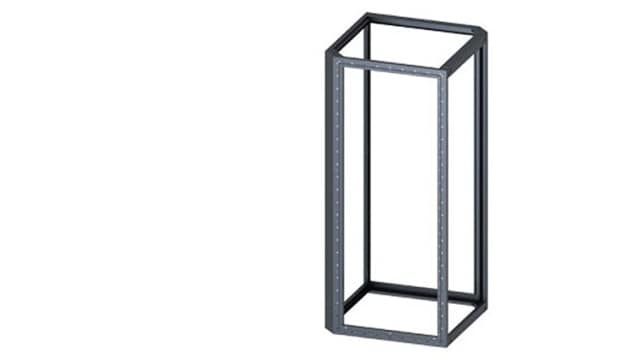 Siemens 8MF1 Series Steel Support Frame, 2200 mm H, 1 m W, 1000 mm D, 2200 mm L For Use With Corner Housing, Corner | 8MF1201-2GE30