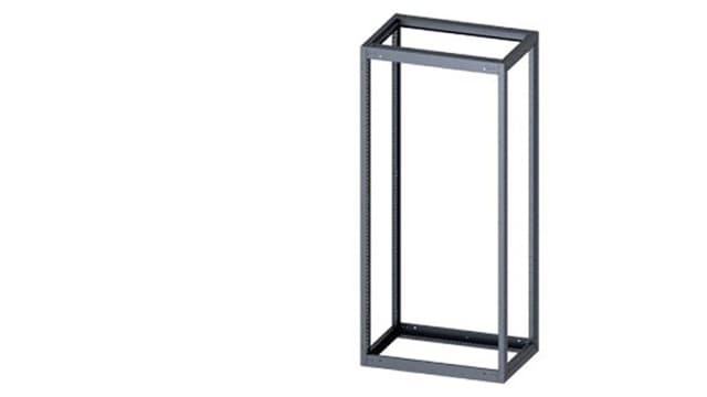 Siemens 8MF1 Series Black RAL 7035 Steel Support Frame, 2000 mm H, 900 mm W, 600 mm D, 2000 mm L For Use With Standard | 8MF1096-2GS40
