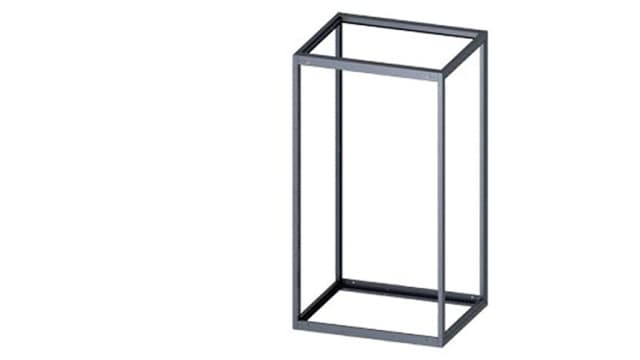 Siemens 8MF1 Series Black RAL 7035 Steel Support Frame, 2200 mm H, 1.2 m W, 1000 mm D, 2200 mm L For Use With Standard | 8MF1220-2GS40