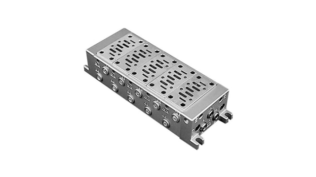 SMC VP7-8 series Solenoid Valve Adapter & Mounts for use with Valve, EAXT512-1A-A04 | EAXT512-1A-A04