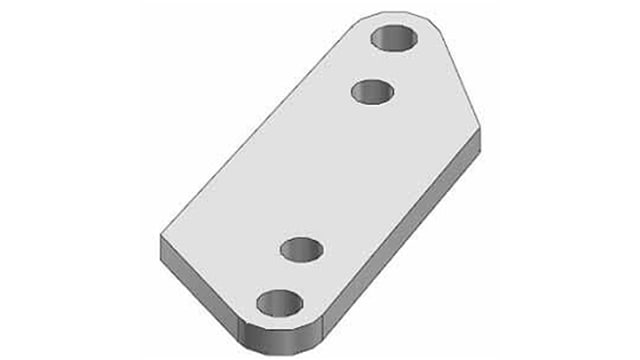 SMC Stainless Steel Solenoid Valve Adapter & Mounts | DXT170-80-4A-6