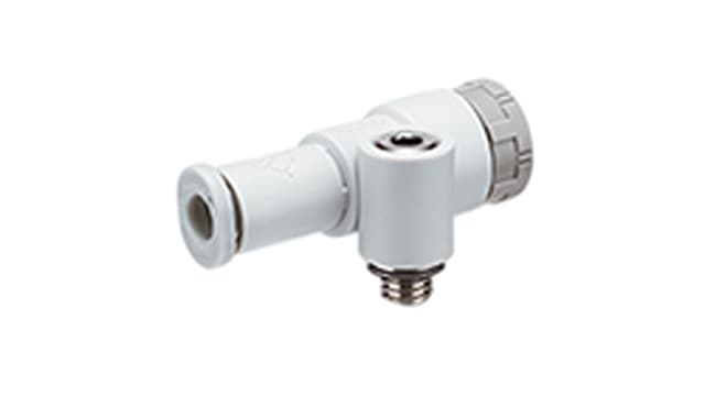 SMC JAS Series Threaded Fitting, R 1/8 Inlet Port, JAS-LEB06-01S | JAS-LEB06-01S