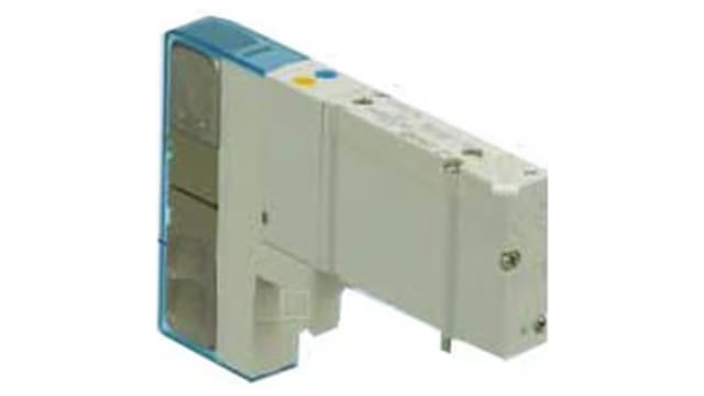 SMC SY5000 series 1 station NPT Mount Accessory for Pneumatic Valve for use with Valve, SY50M-3-1AB-C10-NA | SY50M-3-1AB-C10-NA