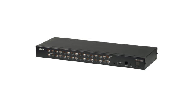 Aten 32 Port 16 Displays HDMI KVM Switch 3.5mm Audio Jack Female 1920 x 1200 pixel Maximum Resolution | KH1532A