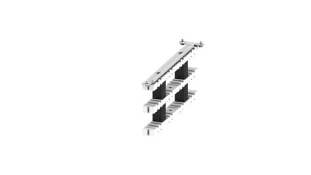 Siemens SIVACON S4 Sivacon S4 Vertical Busbar Holder Non-Cascaded, 80 mm Pitch | 8PQ4000-0BA77