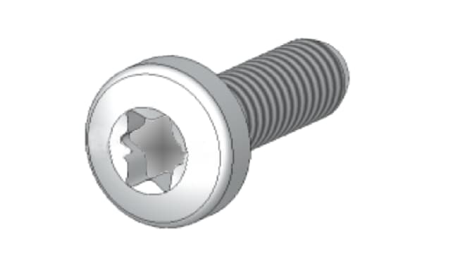 Siemens Galvanised Steel Oval Head Screw | 8PQ9500-0BA32