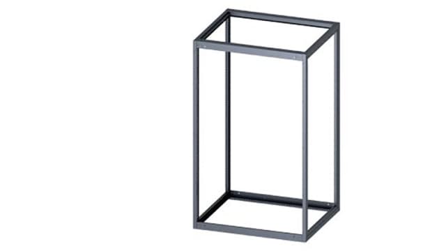 Siemens 8MF1 Series Steel Enclosure Frame, 2000 mm H, 1.2 m W, 1000 mm D For Use With Standard Empty Enclosure | 8MF1020-2GS30