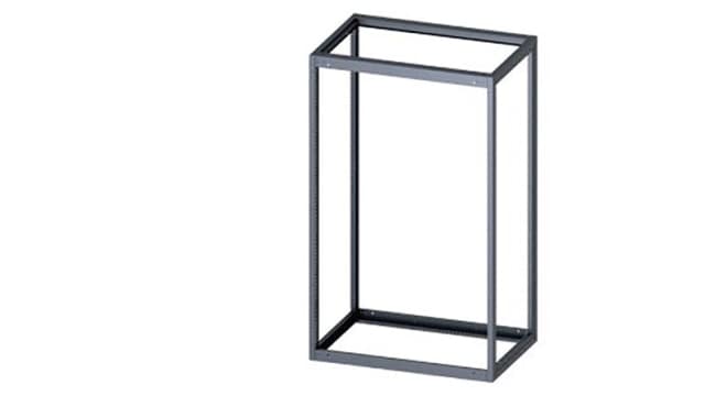 Siemens 8MF1 Series Black RAL 7035 Steel Enclosure Frame, 2000 mm H, 1.2 m W, 800 mm D For Use With Standard Empty | 8MF1028-2GS40