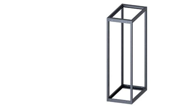 Siemens 8MF1 Series Steel Enclosure Frame, 2000 mm H, 600 mm W, 1000 mm D For Use With Standard Empty Enclosure | 8MF1060-2GS30