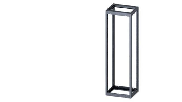 Siemens 8MF1 Series Black RAL 7035 Steel Enclosure Frame, 2000 mm H, 600 mm W, 500 mm D For Use With Standard Empty | 8MF1065-2GS40