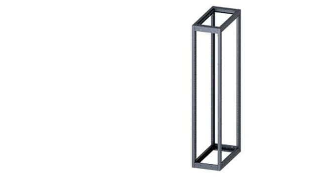 Siemens 8MF1 Series Black RAL 7035 Steel Enclosure Frame, 2000 mm H, 400 mm W, 800 mm D For Use With Standard Empty | 8MF1048-2GS40