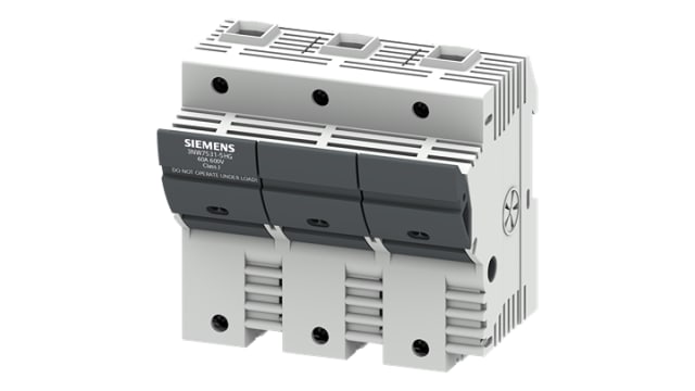 Siemens 60A Fuse Holder for Class Jmm Fuse, 3P, 600V | 3NW7531-5HG