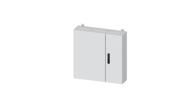Siemens ALPHA 400 Series Steel Wall Mount Cabinet, IP43, 800 mm x 800 mm x 210 mm | 8GK1112-3KK32