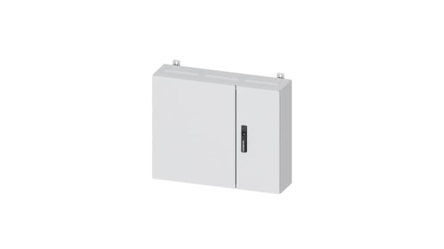 Siemens ALPHA 400 Series Steel Wall Mount Cabinet, IP44, 650 mm x 800 mm x 210 mm | 8GK1132-2KA32