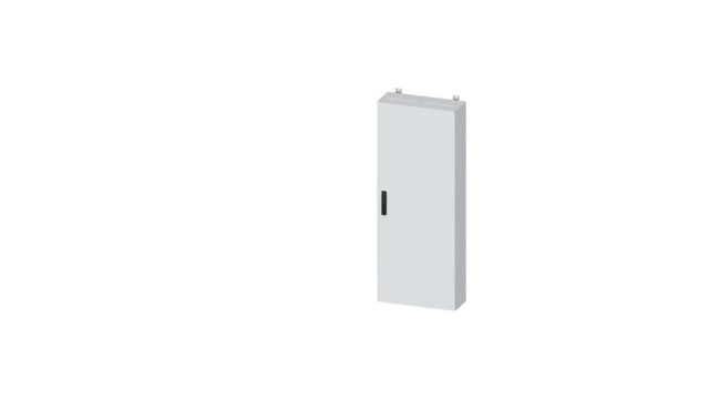 Siemens ALPHA 400 Series Steel Wall Mount Cabinet, IP43, 1400 mm x 550 mm x 210 mm | 8GK1112-7KK22