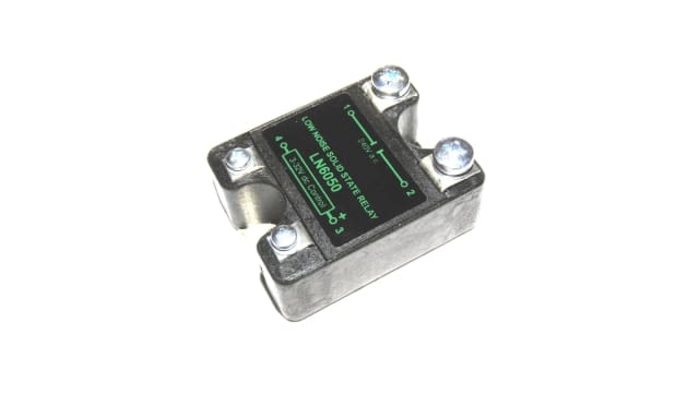 United Automation A-LN Series Solid State Relay, 50 A Load, Surface Mount, 530 V ac/dc Load, 28 V ac/dc Control | A-LN6050