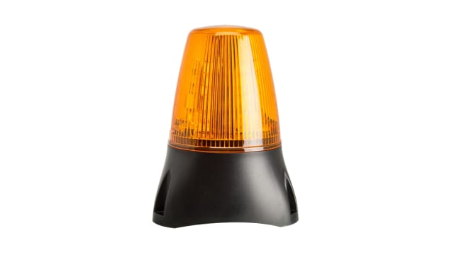 Moflash LEDD100 ECO Series Amber Flashing, Static Beacon, 35 To 85 V, Wall Mounted, LED Bulb, IP65 | LEDD100-03-01