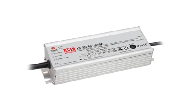 MEAN WELL, 62 V Output, 65 W Output | HVGC-65-1050B