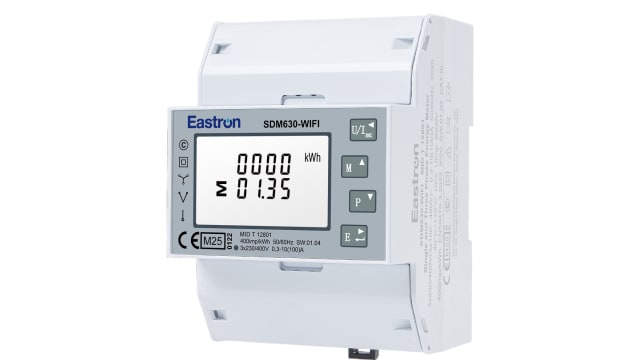 Sifam Tinsley 3 Phase LCD Energy Meter, Type 3 Phase | SDM630-WIFI